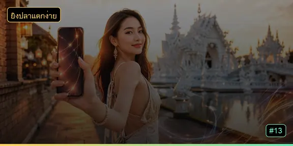 หน้าจอตู้ยิงปลาบน 030p6 ในช่วงที่ปลาโบนัสออกพร้อมกันหลายตัว