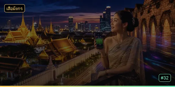 โต๊ะเสือมังกรของ 030p6 แสดงไพ่สองใบและช่องเดิมพันเสือกับมังกร